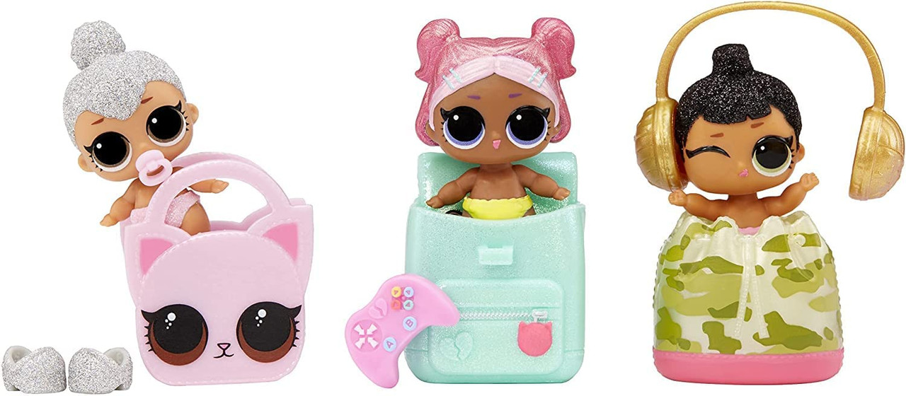 L.O.L. Surprise Glitter Colour Change Lil Sis with 5 Surprises