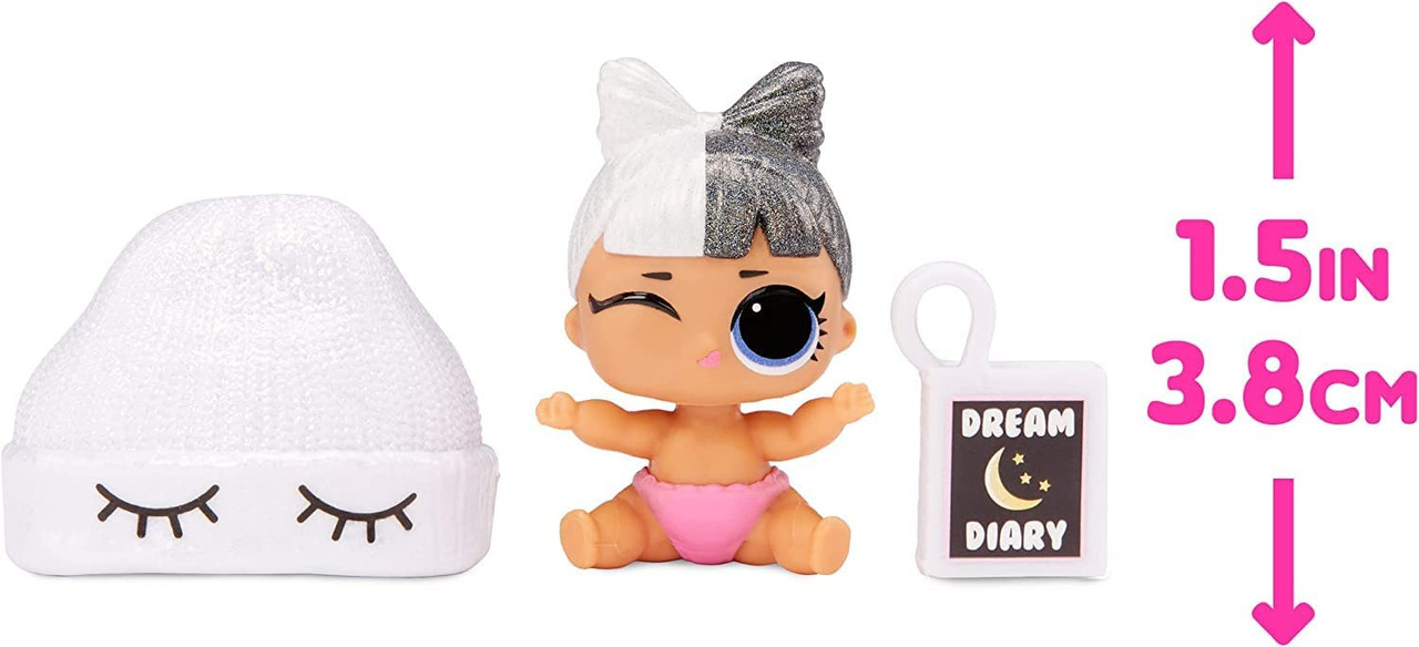 L.O.L. Surprise Glitter Colour Change Lil Sis with 5 Surprises