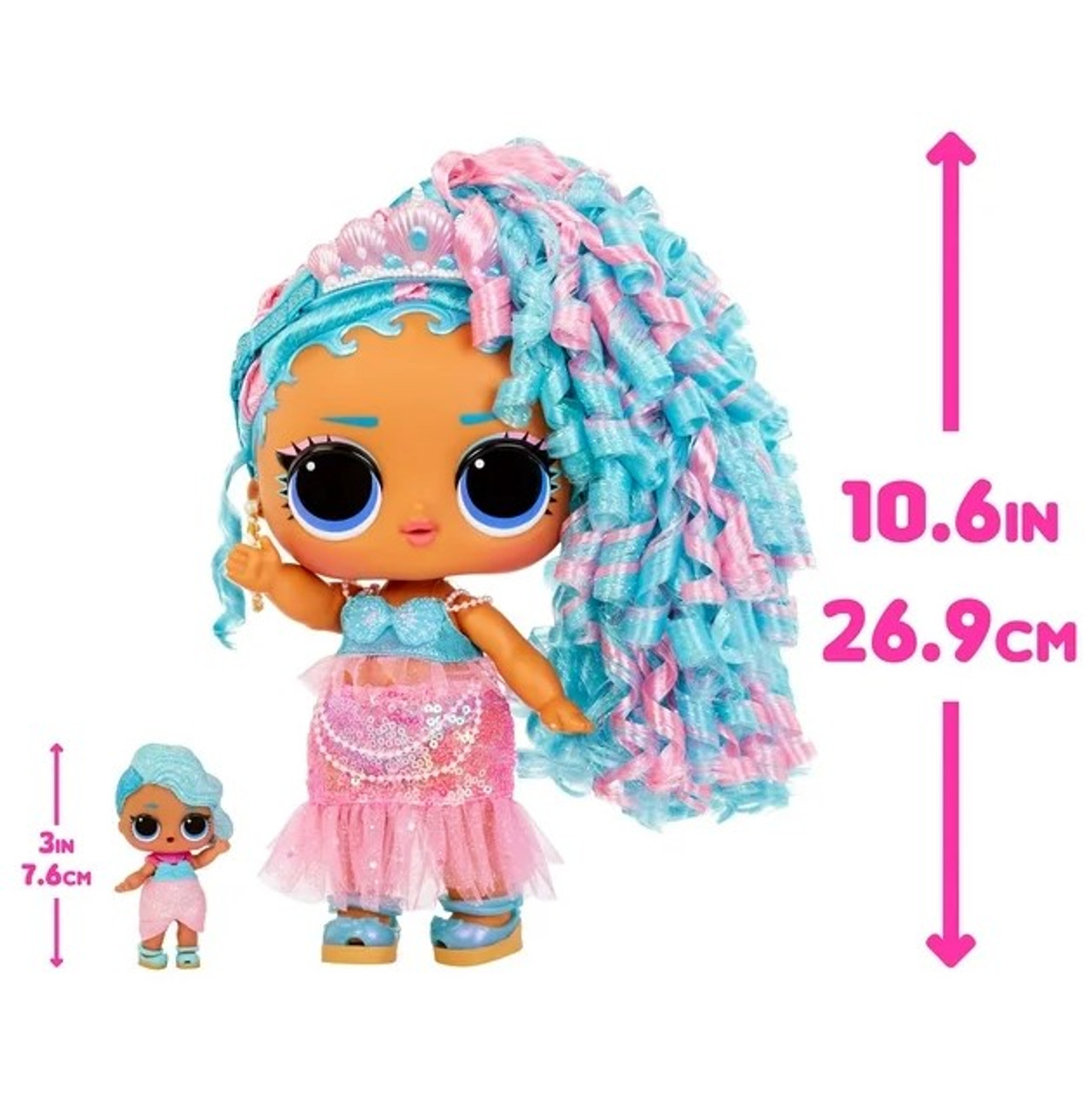 L.O.L. Surprise Big Baby Hair Hair Hair Large 11'' Dolls L.O.L. Surprise Big Baby Hair Hair Hair Large 11'' Dolls