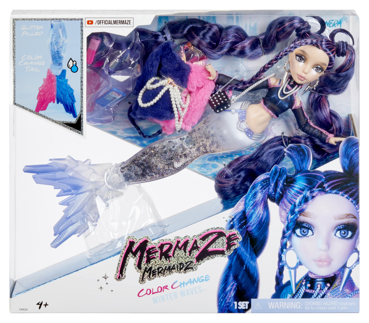 Mermaze Mermaidz Winter Waves Colour Change Fashion Doll Mermaze Mermaidz Winter Waves Colour Change Fashion Doll