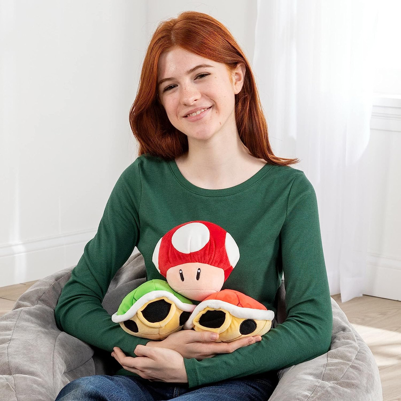 Club Mocchi-Mocchi- Super Mario Junior Plush Stuffed Toy 6" Club Mocchi-Mocchi- Super Mario Junior Plush Stuffed Toy 6"