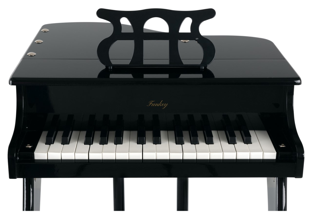Royal Sound Small Piano with 30 Keys - Black