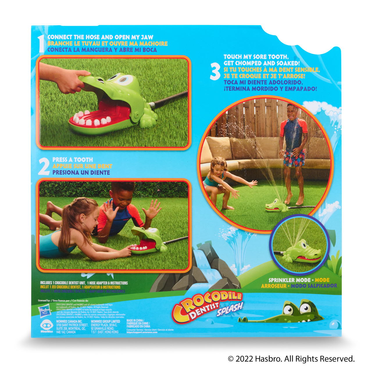 Hasbro Crocodile Dentist Splash Game