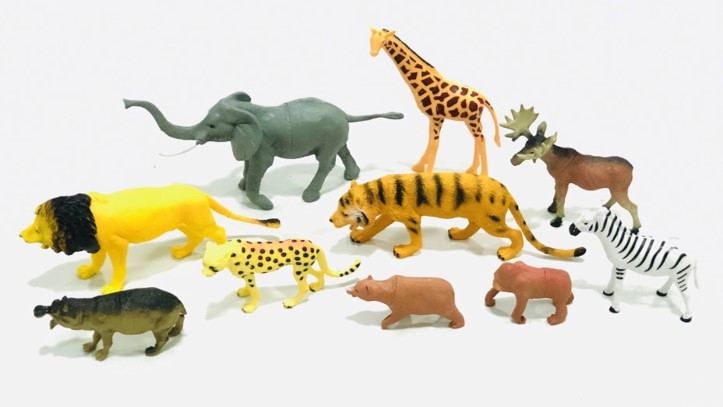 Wild Animals 10 Piece Set