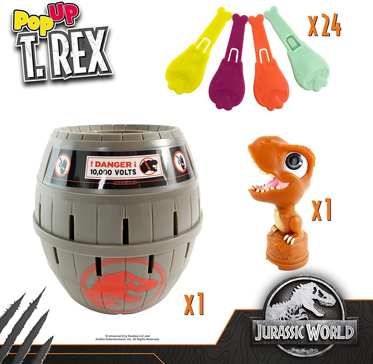 Tomy Jurassic World Pop Up T-Rex Tomy Jurassic World Pop Up T-Rex