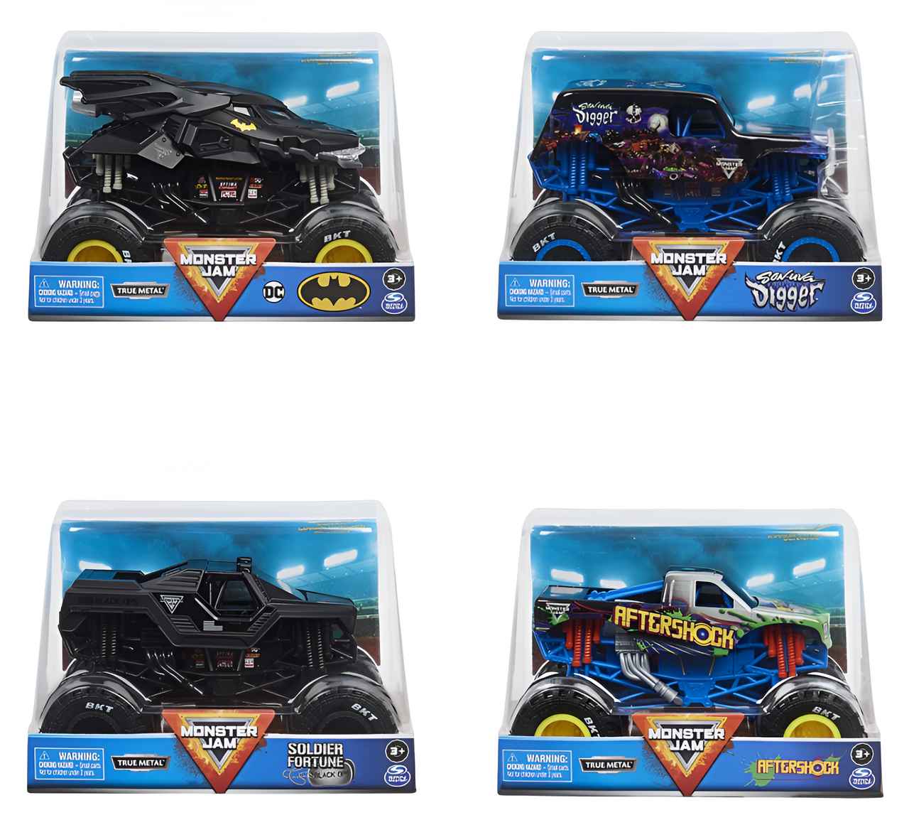 Monster Jam 1:24 Die Cast Trucks Monster Jam 1:24 Die Cast Trucks