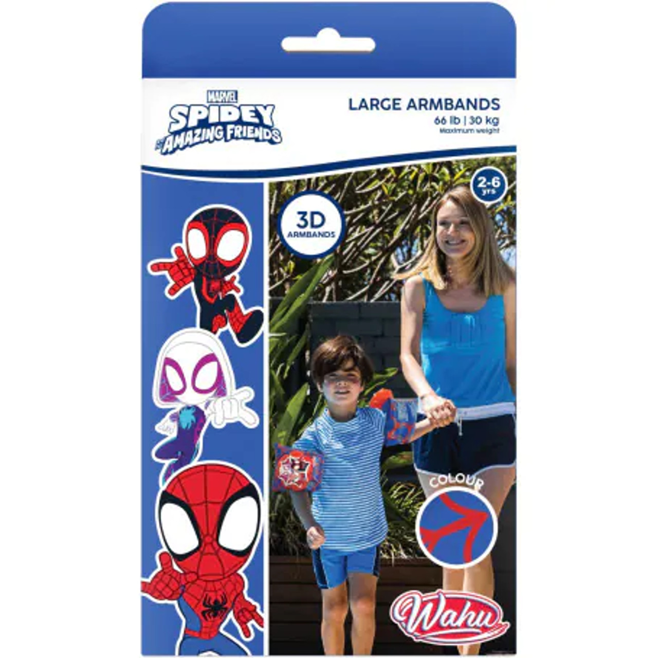 Marvel Spidey & Friends Arm Bands - Small & Large Marvel Spidey & Friends Arm Bands - Small & Large