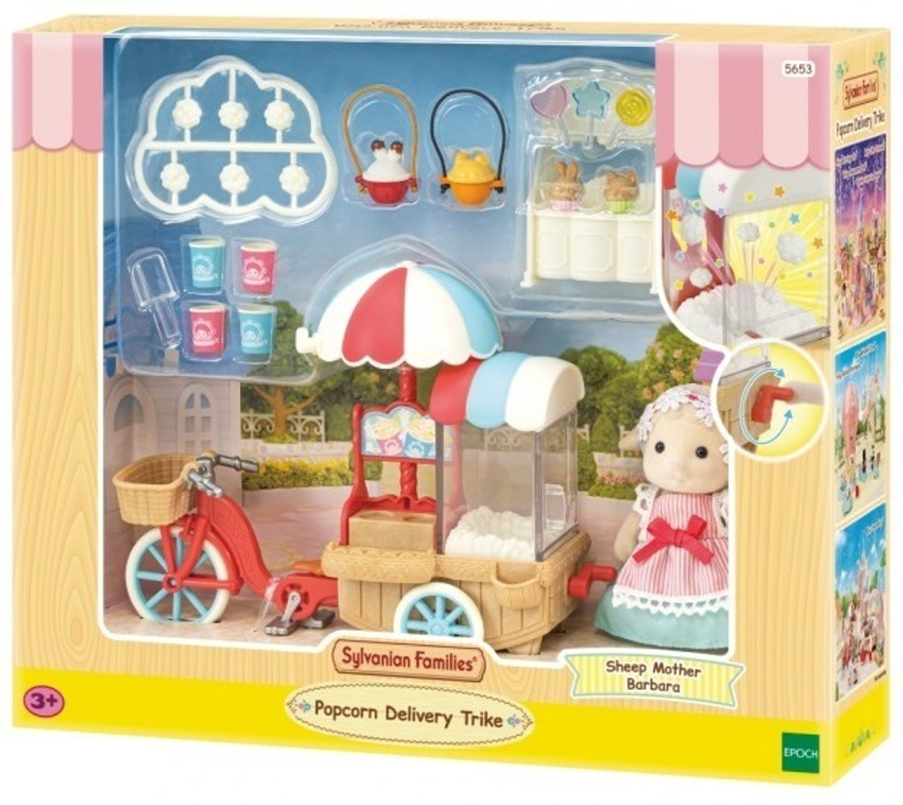 Sylvanian Families Popcorn Delivert Trike Sylvanian Families Popcorn Delivert Trike