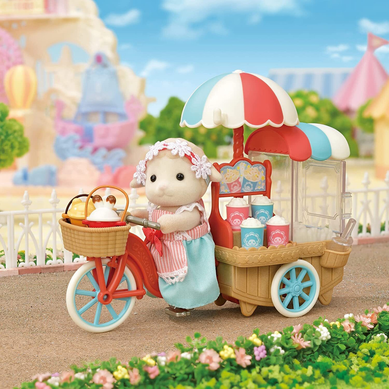 Sylvanian Families Popcorn Delivert Trike Sylvanian Families Popcorn Delivert Trike