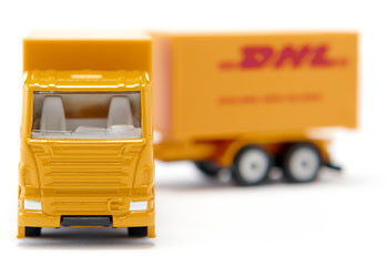 Siku DHL Truck with Trailer