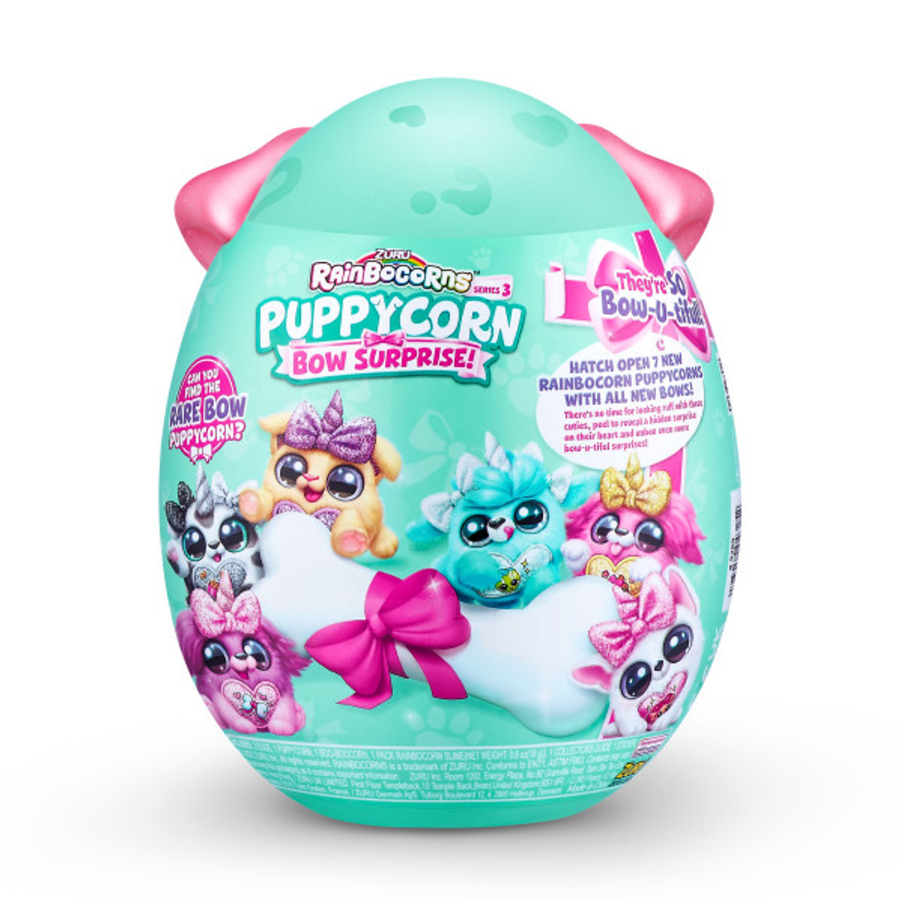 Rainbocorns Puppycorns Series 3 Bow Surprise
