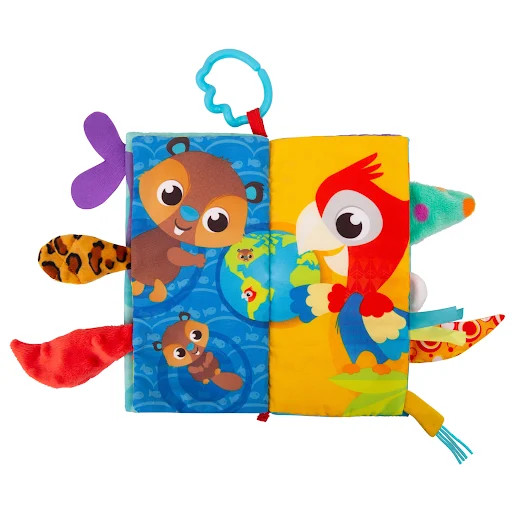 Playgro Tails World Sensory Book
