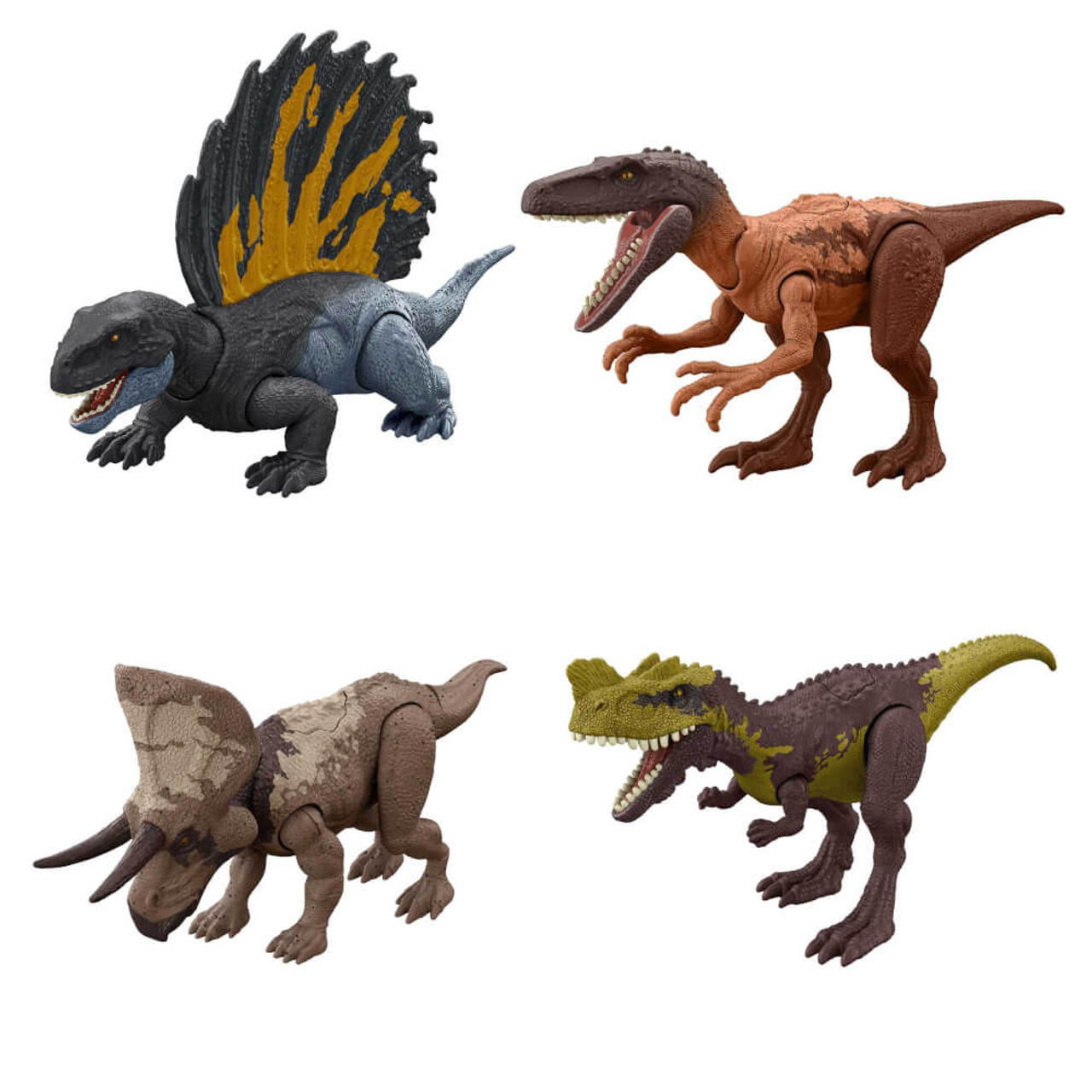 Jurassic World Strike Attack Dinousaur Action Figures Jurassic World Strike Attack Dinousaur Action Figures