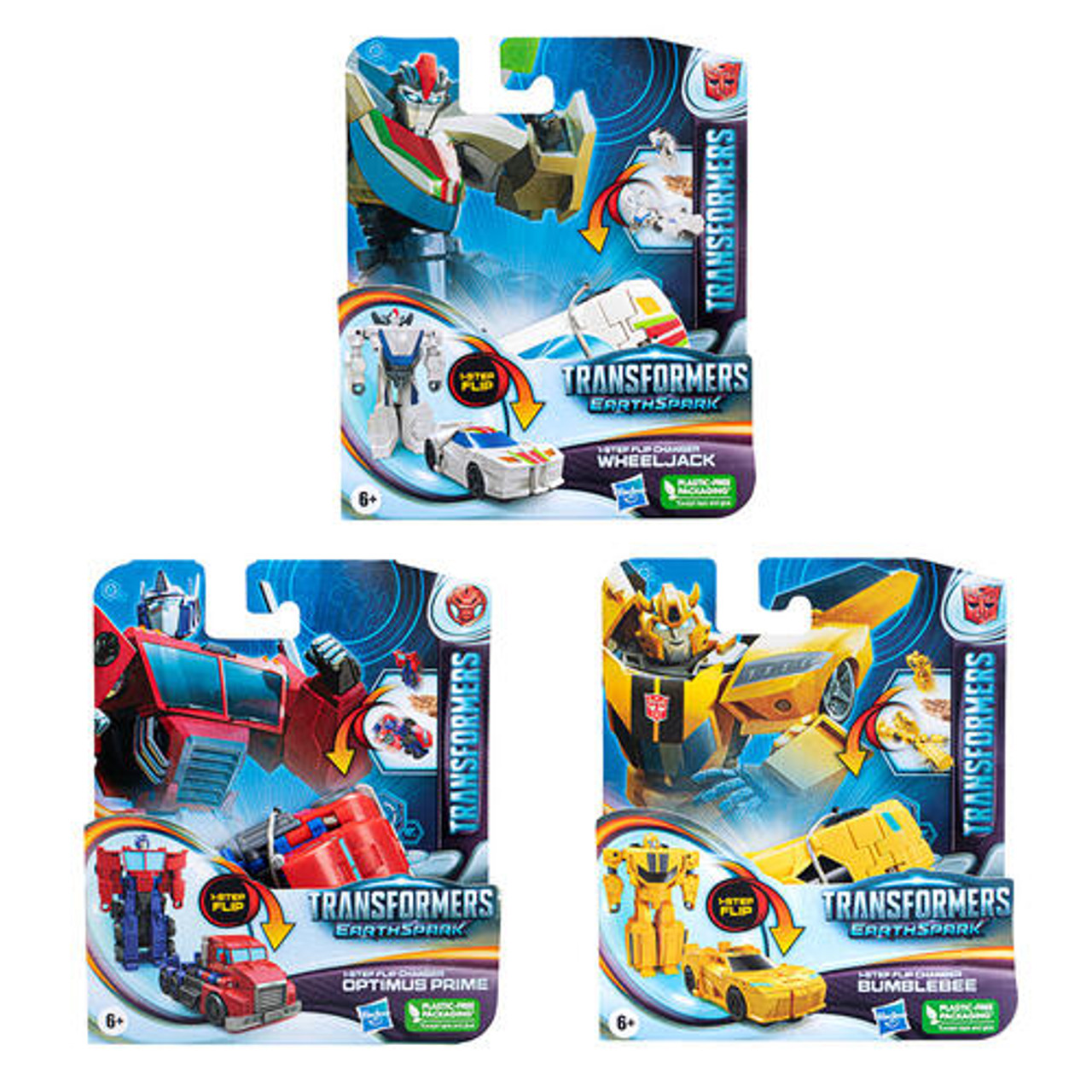 Transformers EarthSpark 1 Step Flip Changer