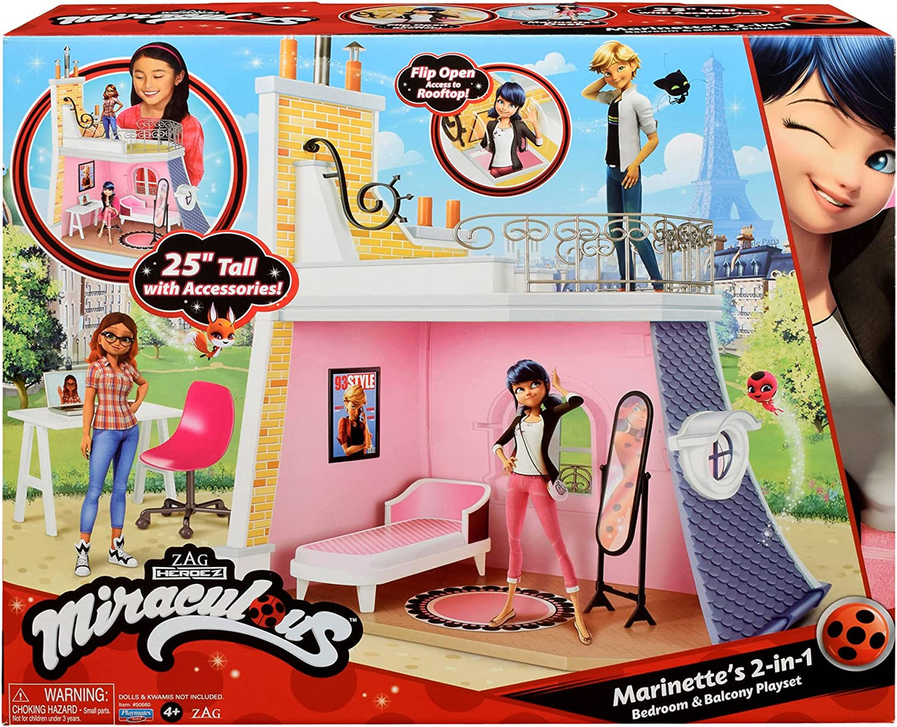 Miraculous Bedroom and Balcony Playset Miraculous Bedroom and Balcony Playset