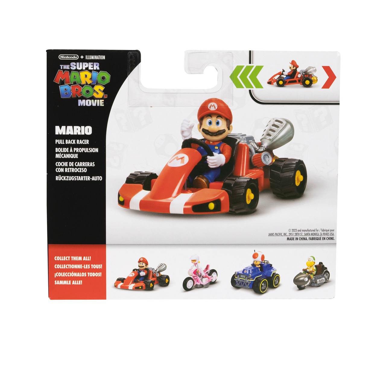 The Super Mario Bros. Movie – 2.5” Figure with Pull Back Racer The Super Mario Bros. Movie – 2.5” Figure with Pull Back Racer