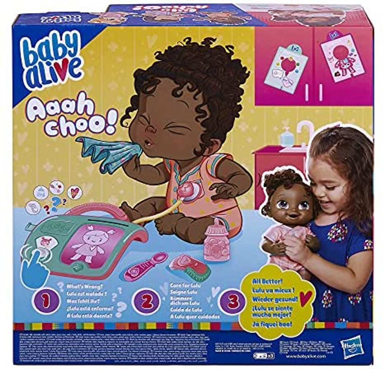 Baby Alive Lulu Achoo Doll 25775 Baby Alive Lulu Achoo Doll 25775