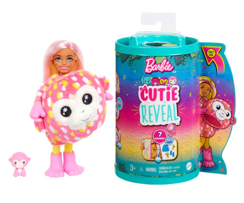 Barbie Cutie Reveal Chelsea Jungle Series