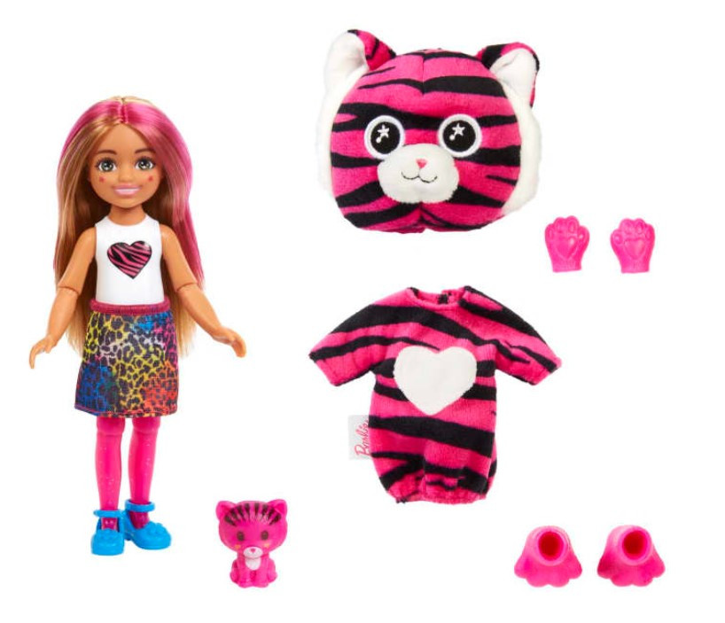 Barbie Cutie Reveal Chelsea Jungle Series