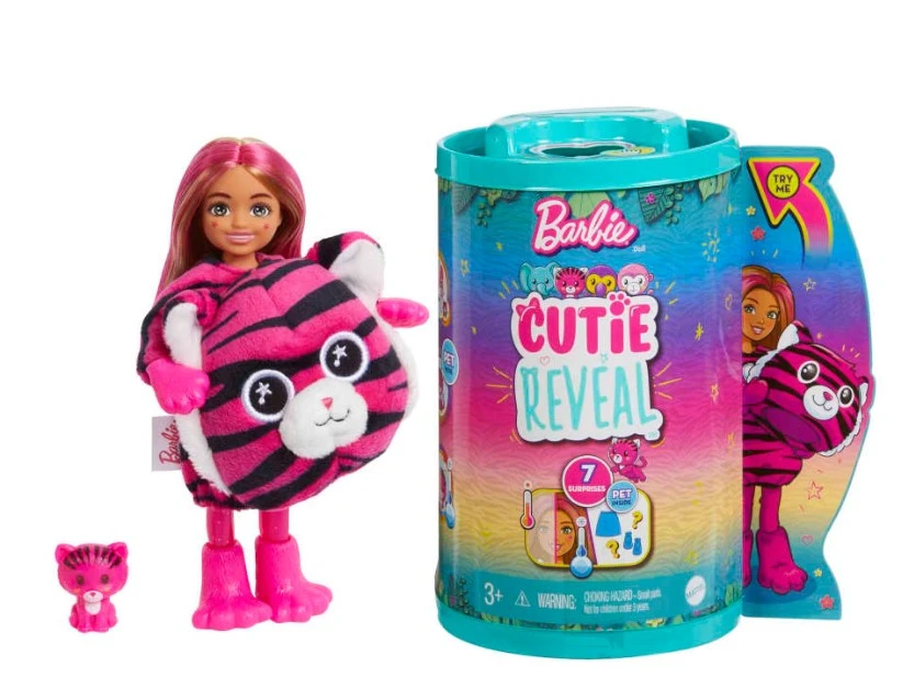 Barbie Cutie Reveal Chelsea Jungle Series