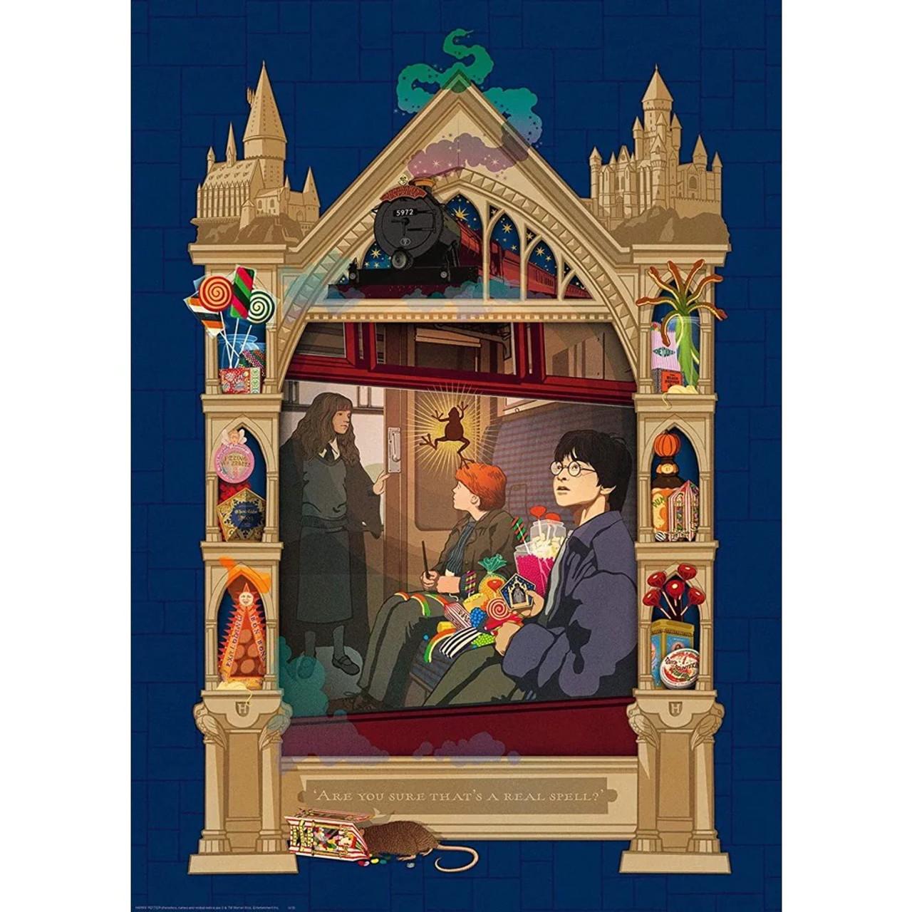 Ravensburger 1000pc Harry Potter The Way to Hogwarts Jigsaw Puzzle