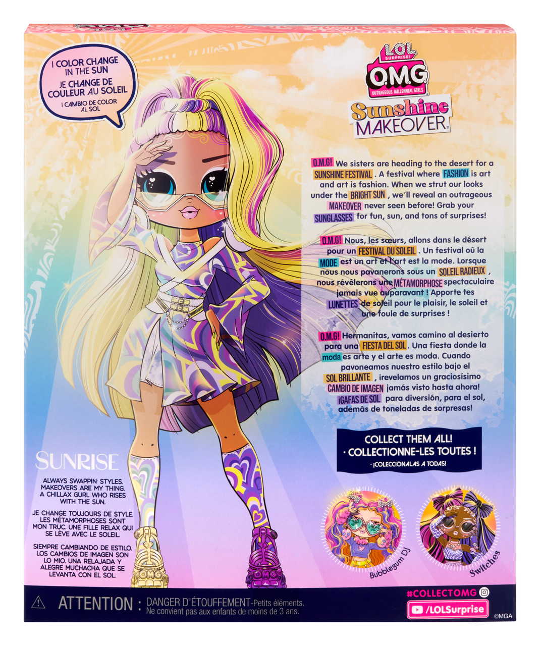 L.O.L. Surprise! OMG Sunshine Makeover Sunrise 