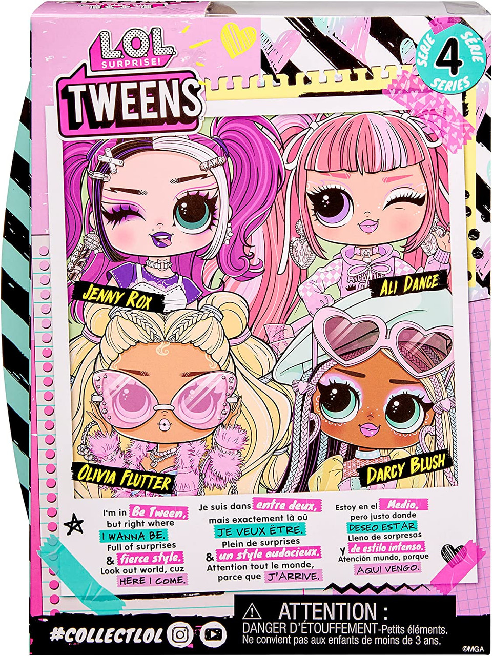 L.O.L. Surprise! Tweens Fashion Doll Darcy Blush L.O.L. Surprise! Tweens Fashion Doll Darcy Blush