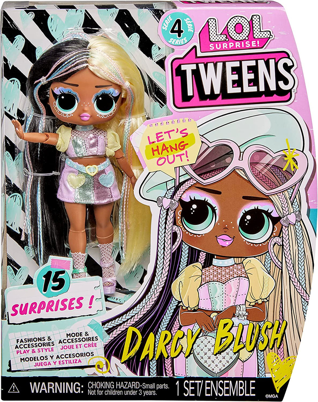 L.O.L. Surprise! Tweens Fashion Doll Darcy Blush L.O.L. Surprise! Tweens Fashion Doll Darcy Blush