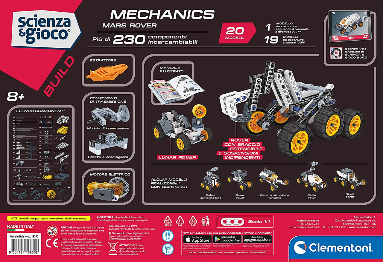 Clementoni Mechanics Nasa Mars Rover Clementoni Mechanics Nasa Mars Rover