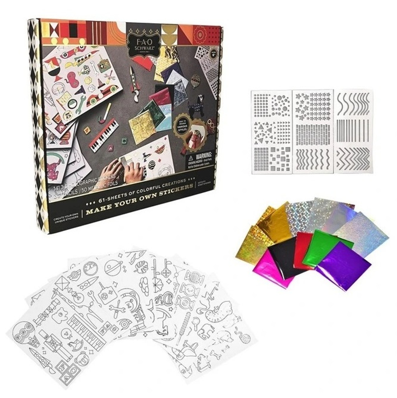 FAO Schwarz Make Your Own Sticker FAO Schwarz Make Your Own Sticker