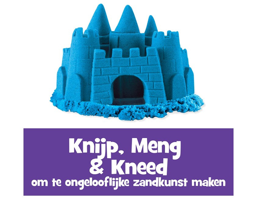 Kinetic Sand 2 LB Resealable Bag - Blue