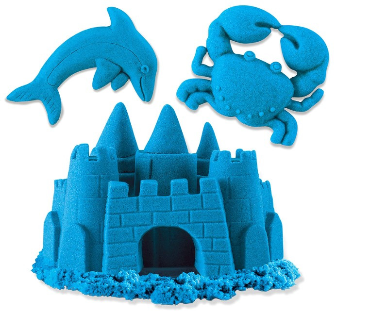 Kinetic Sand 2 LB Resealable Bag - Blue