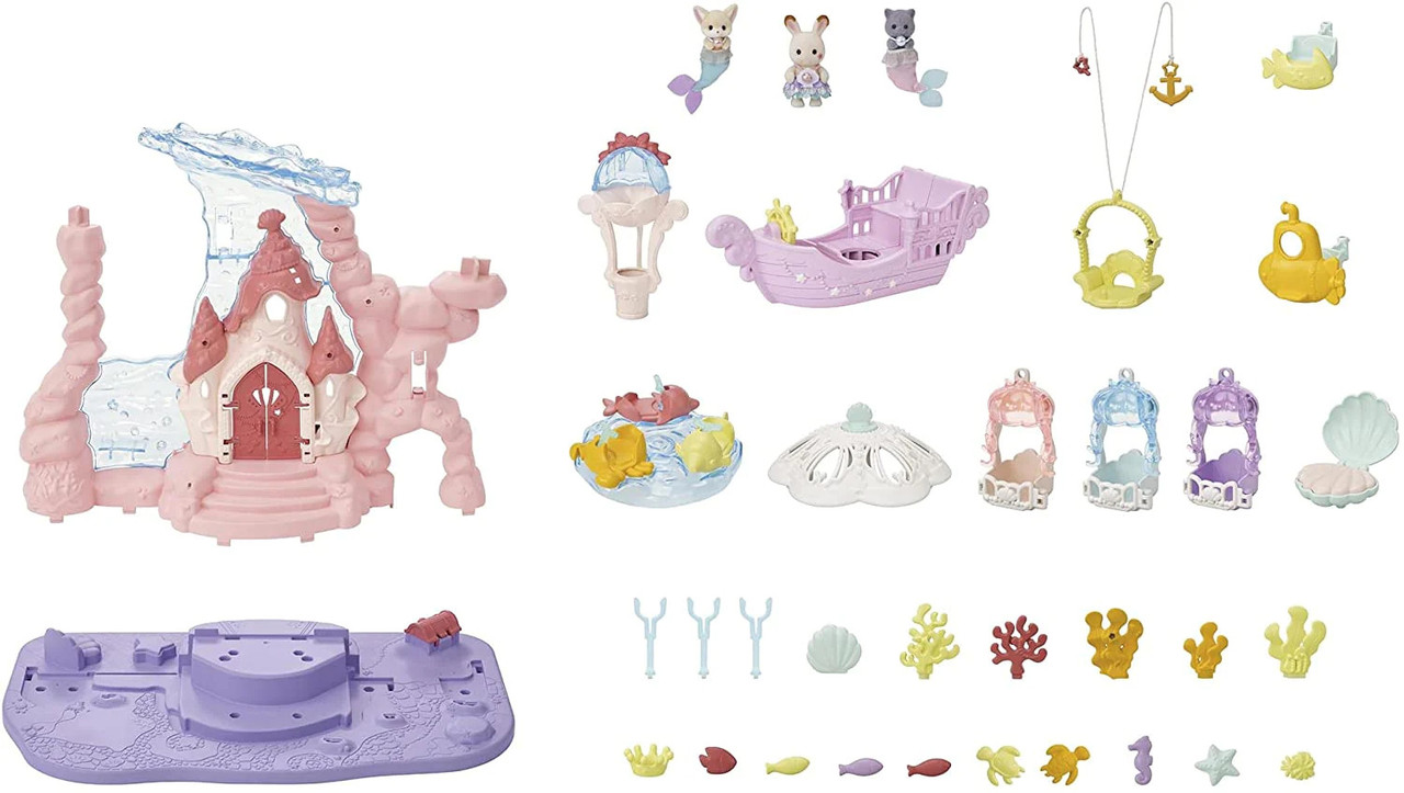 Sylvanian Families Baby Mermaid Castle