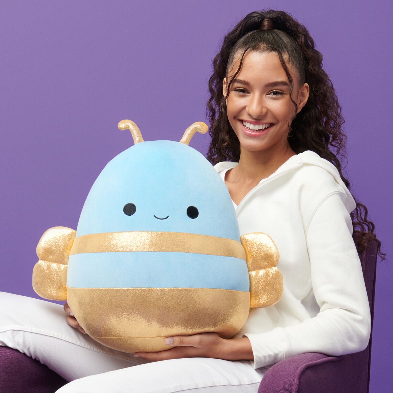Squishmallows Adopt Me! 14-Inch Queen Bee Plush Squishmallows Adopt Me! 14-Inch Queen Bee Plush