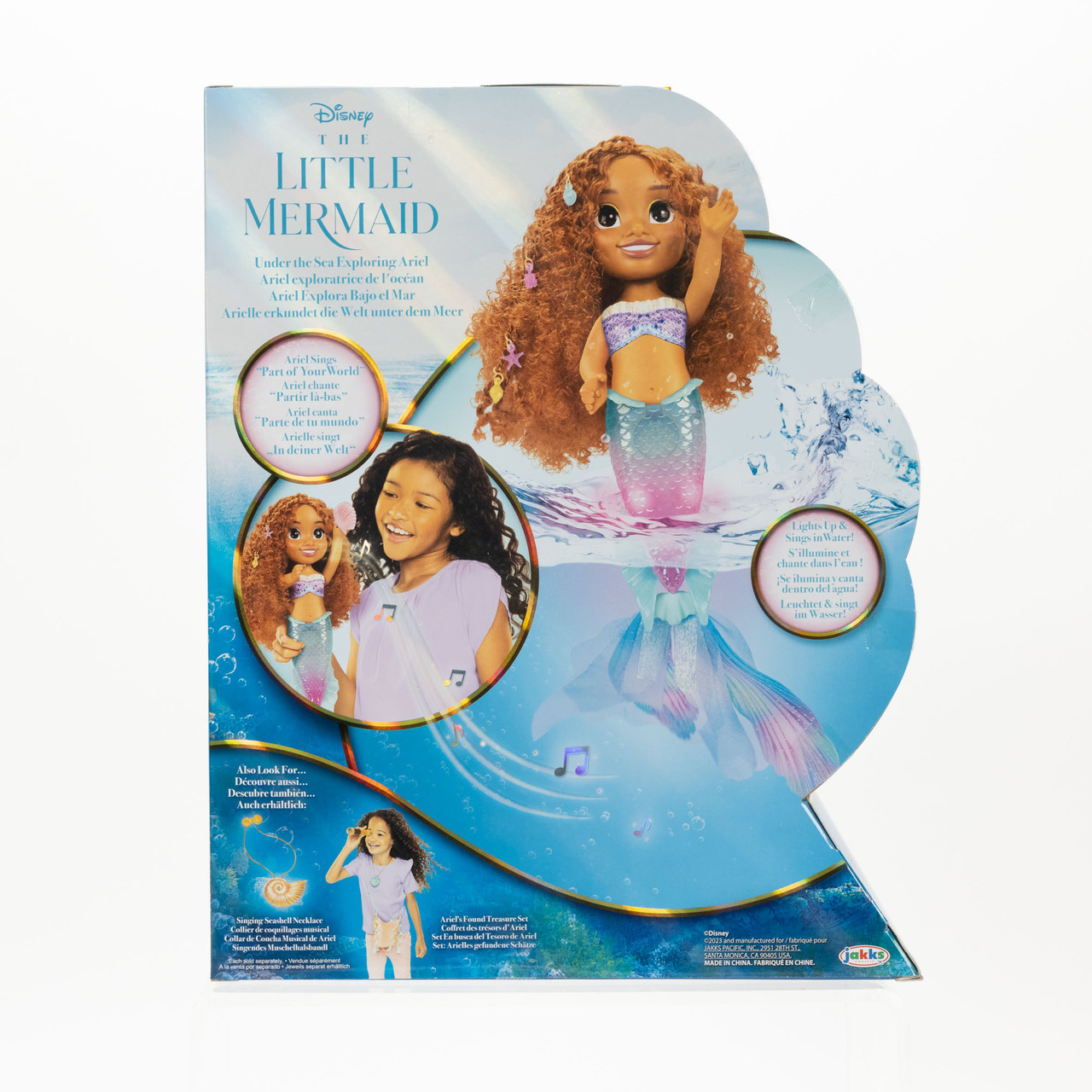 Disney Princess The Little Mermaid Feature Ariel Doll With Lights Disney Princess The Little Mermaid Feature Ariel Doll With Lights