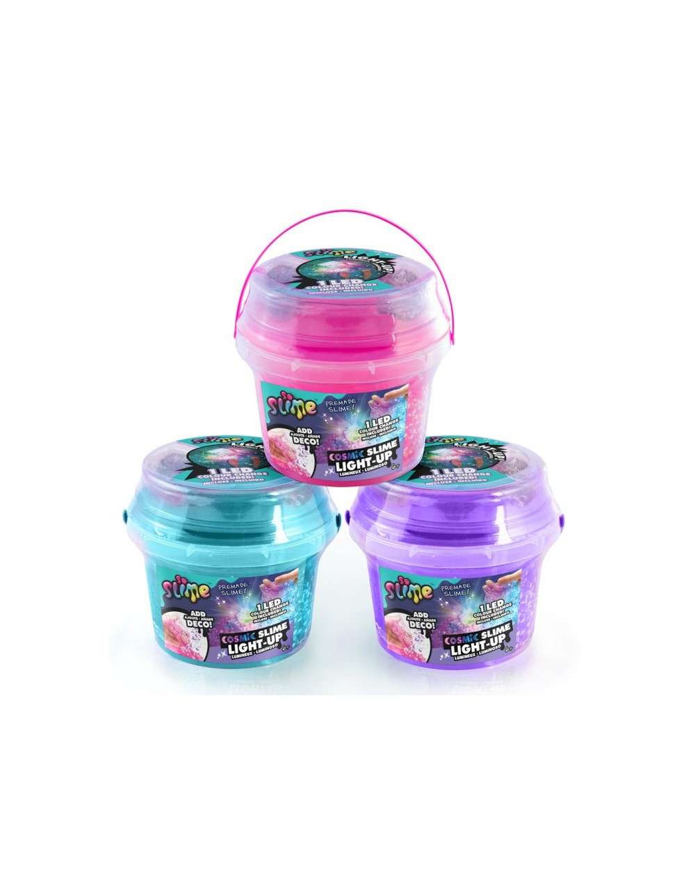 So Slime Light Up Cosmic Crunch Bucket
