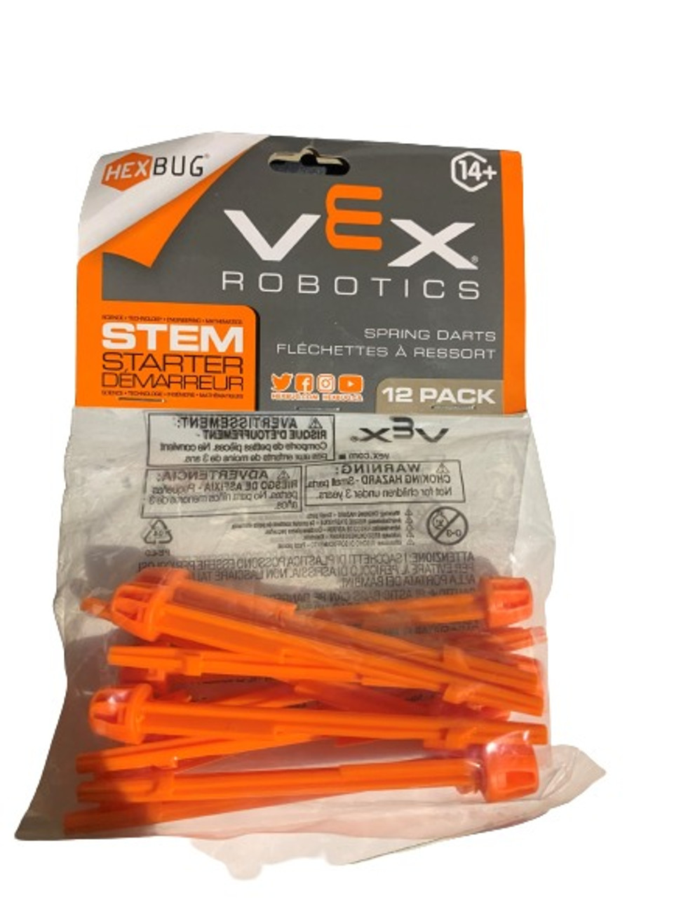 VEX Robotics Spring Darts 12 Pack VEX Robotics Spring Darts 12 Pack