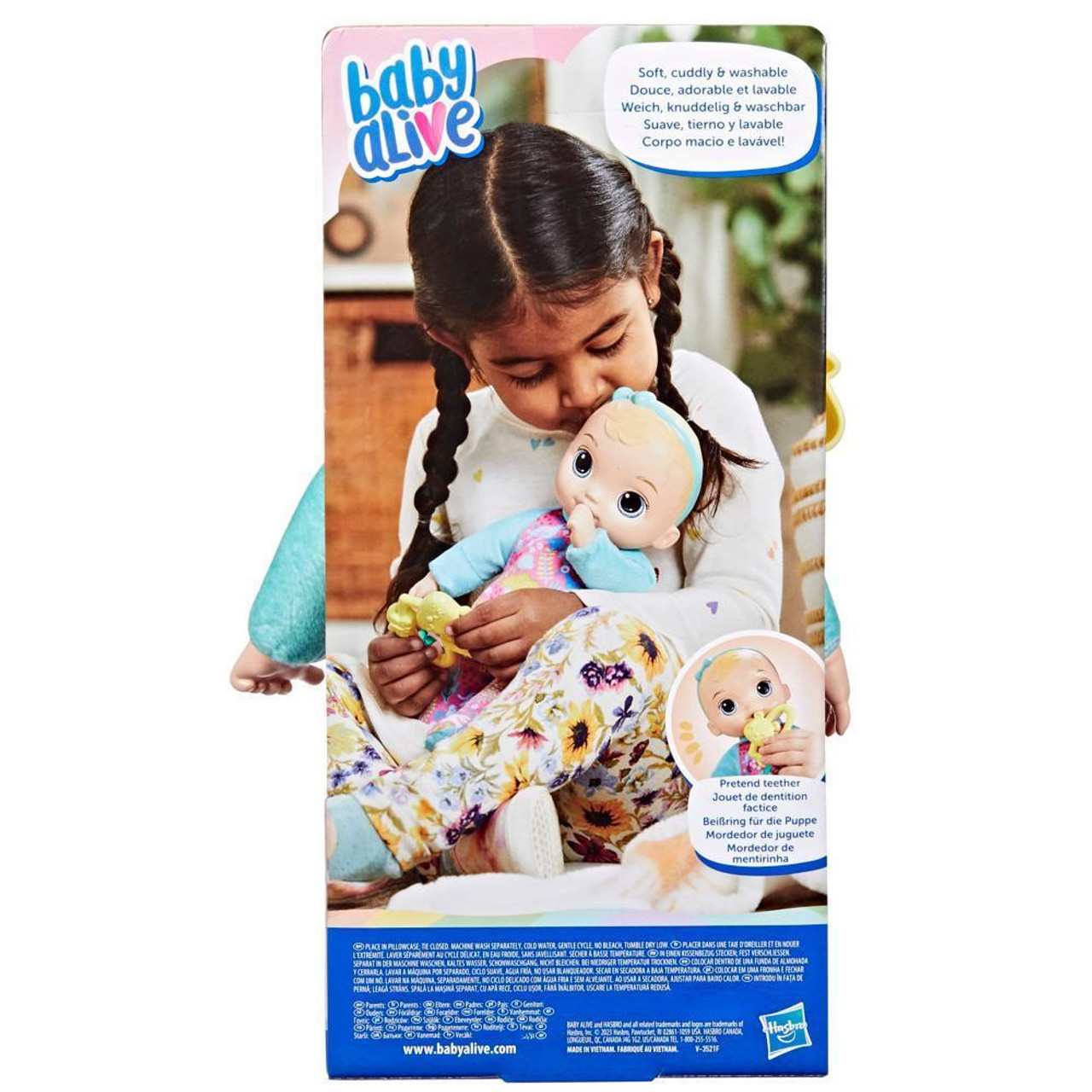 Baby Alive Soft 'n Cute Doll (Blonde Hair)