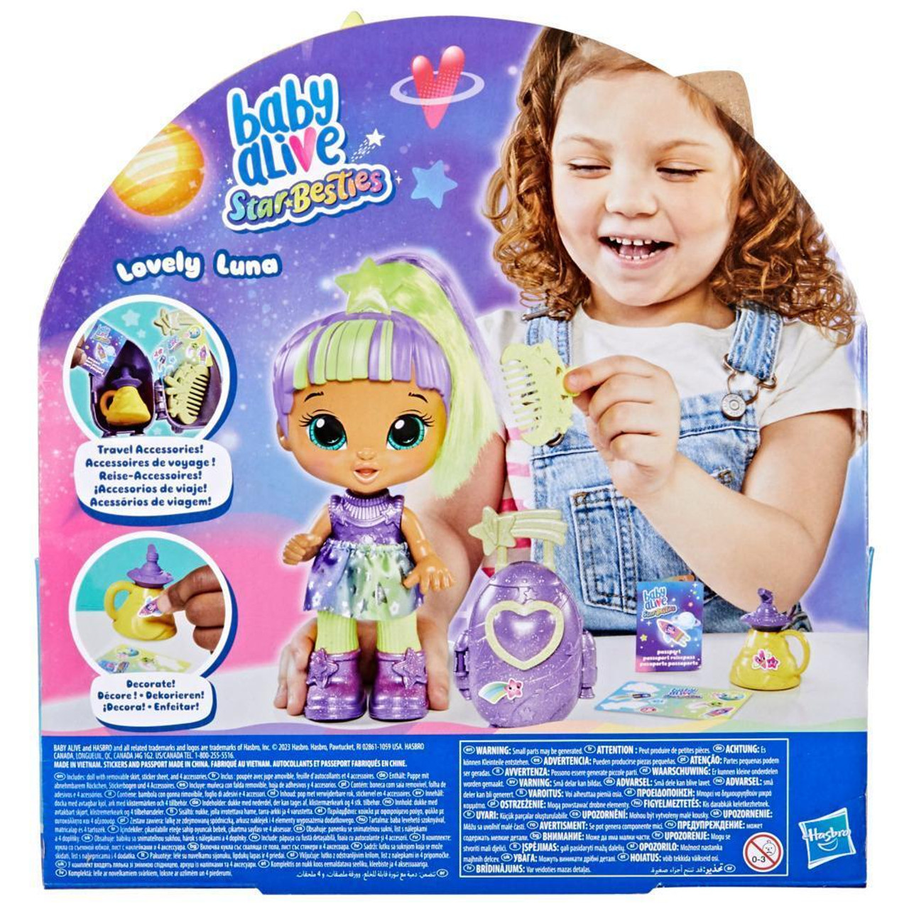 Baby Alive Star Besties Lovely Luna Doll Baby Alive Star Besties Lovely Luna Doll