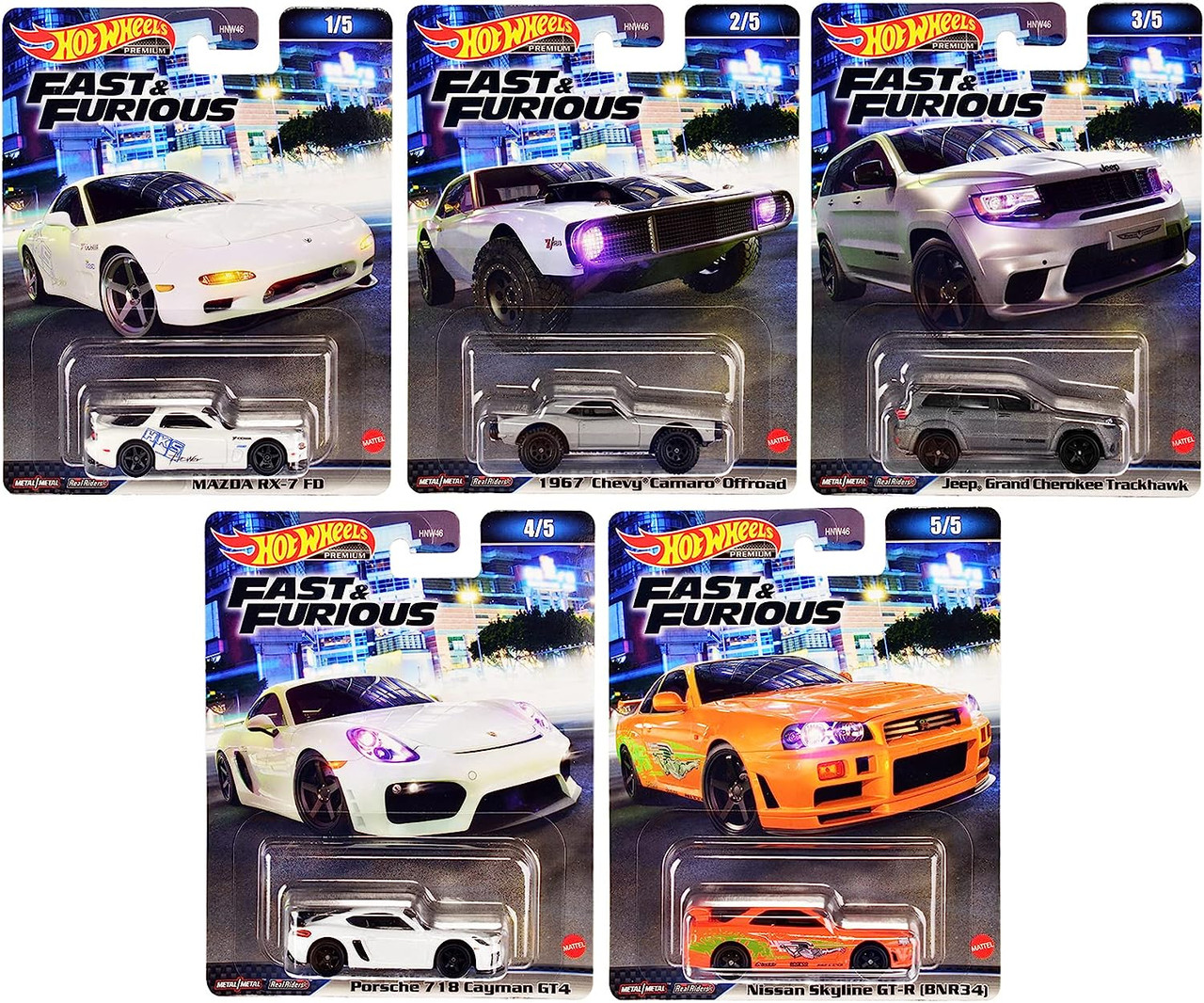 Hot Wheels Premium Fast & Furious Hot Wheels Premium Fast & Furious