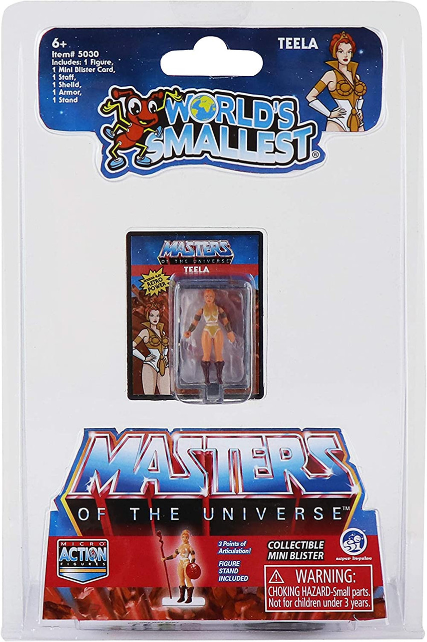 The World's Smallest Masters of the Universe Micro Action Figures