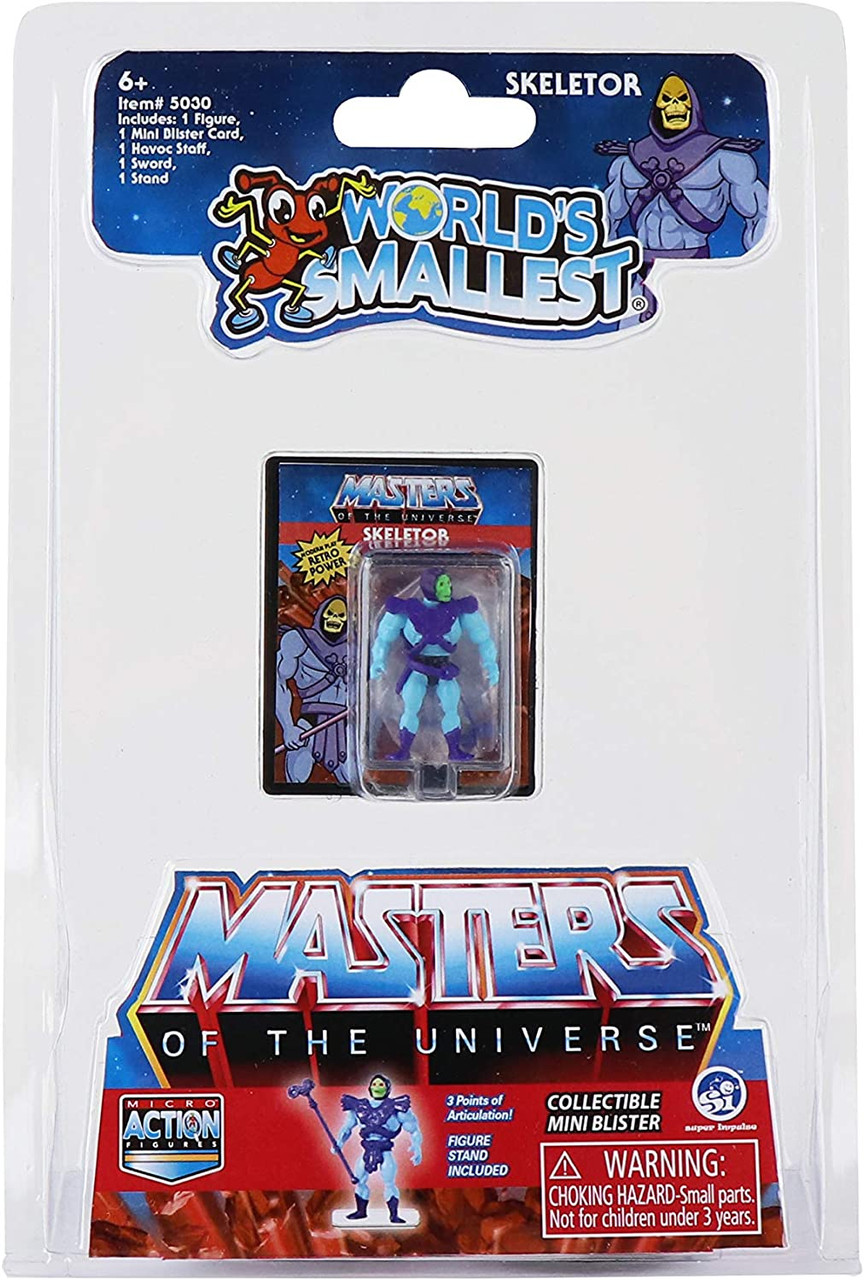 The World's Smallest Masters of the Universe Micro Action Figures