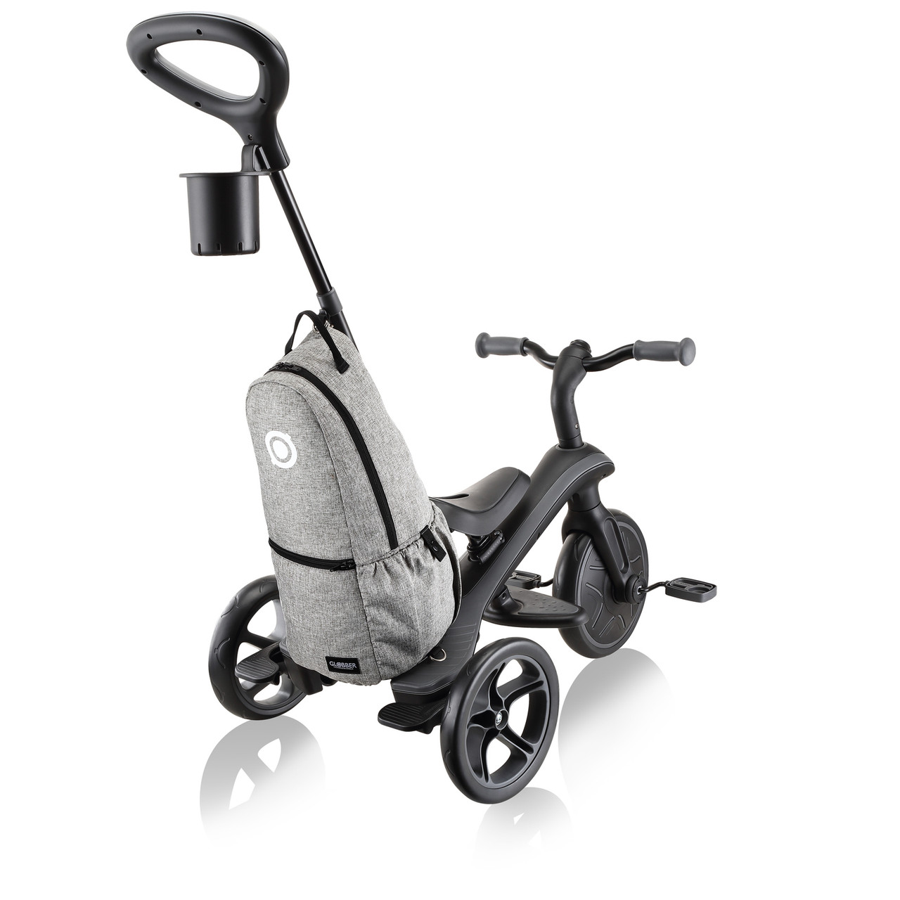 Globber Explorer Trike 4 in 1 Deluxe Play -Black/Grey Globber Explorer Trike 4 in 1 Deluxe Play -Black/Grey