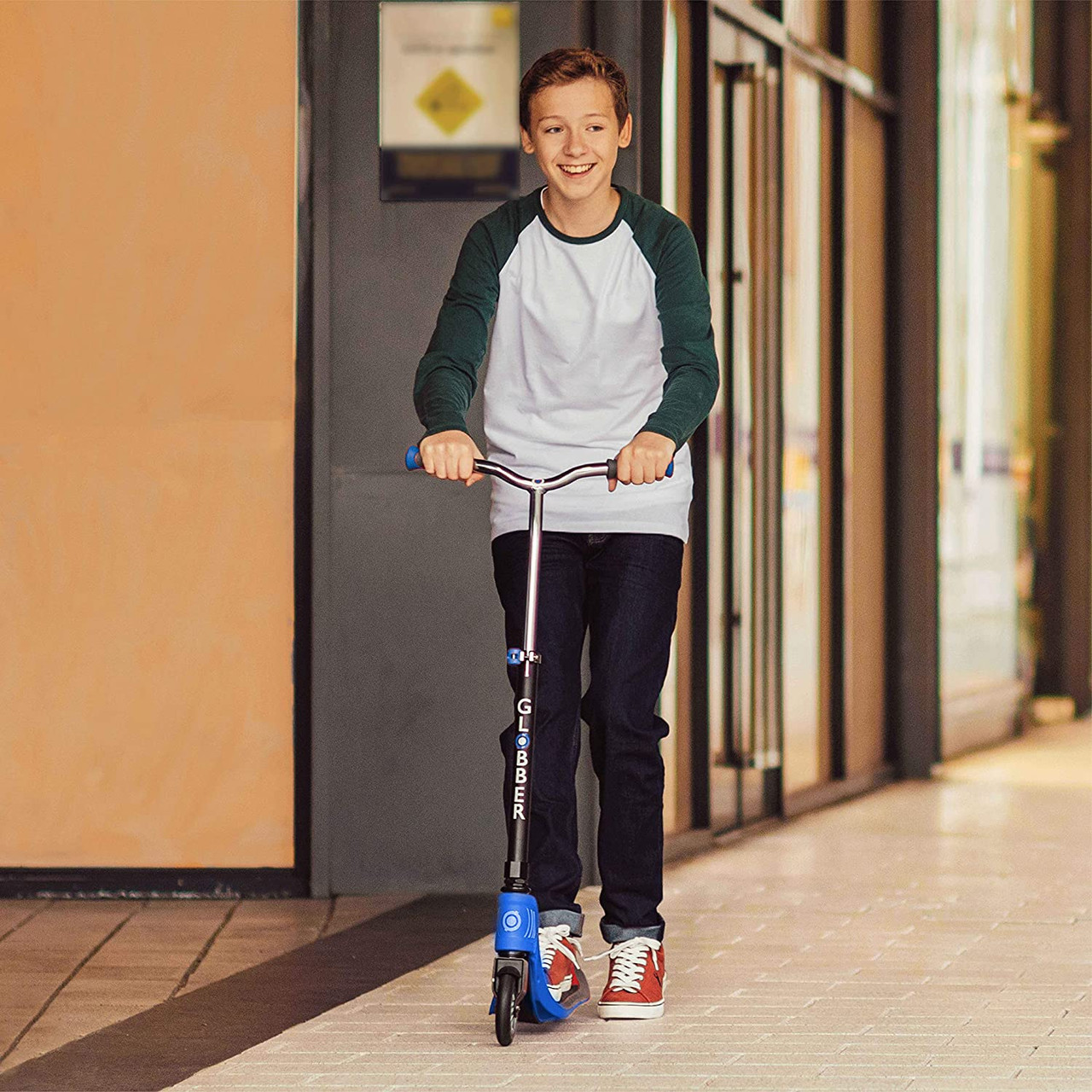 Globber Flow Foldable 125 - Blue Globber Flow Foldable 125 - Blue