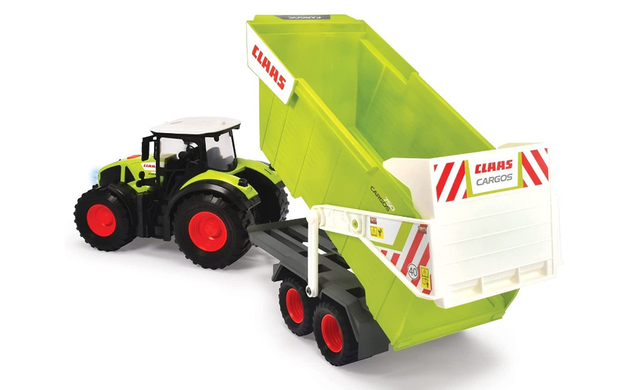 CLAAS Farm Tractor and Trailer Set