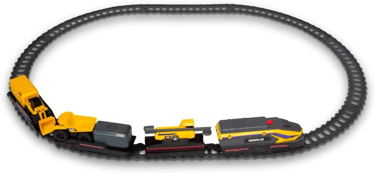 CAT Little Machines Power Track Train Set