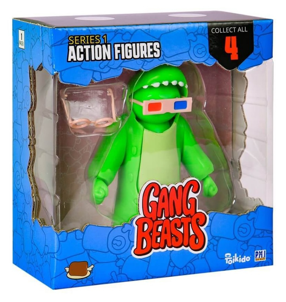 Gang Beasts Action Figure - 1 Pack