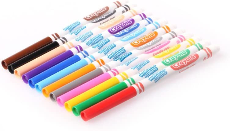 Crayola Fine Point Markers 12 Colors