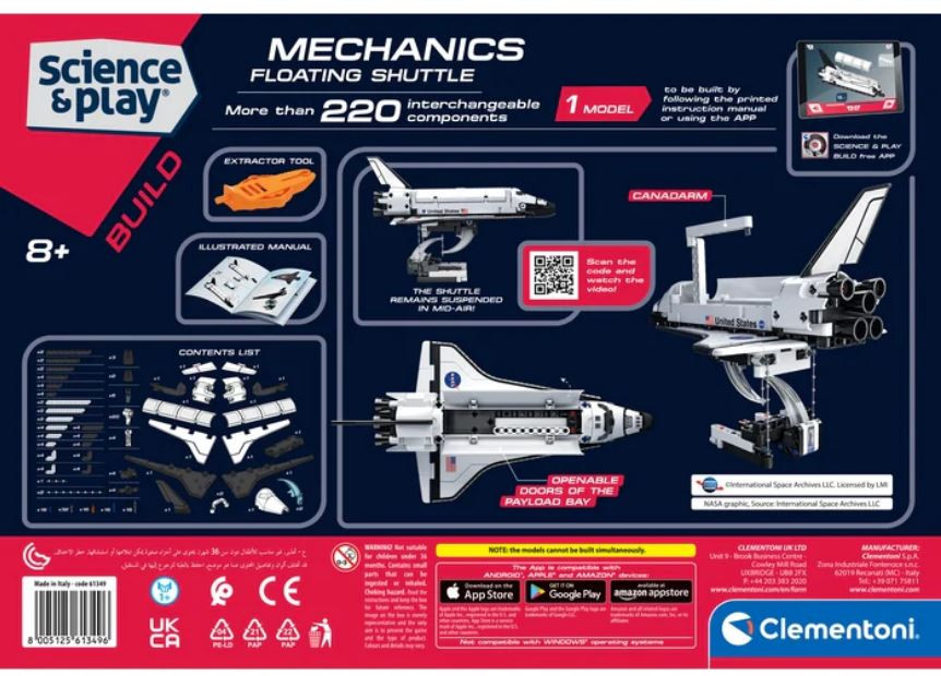Clementoni Mechanics NASA Floating Shuttle