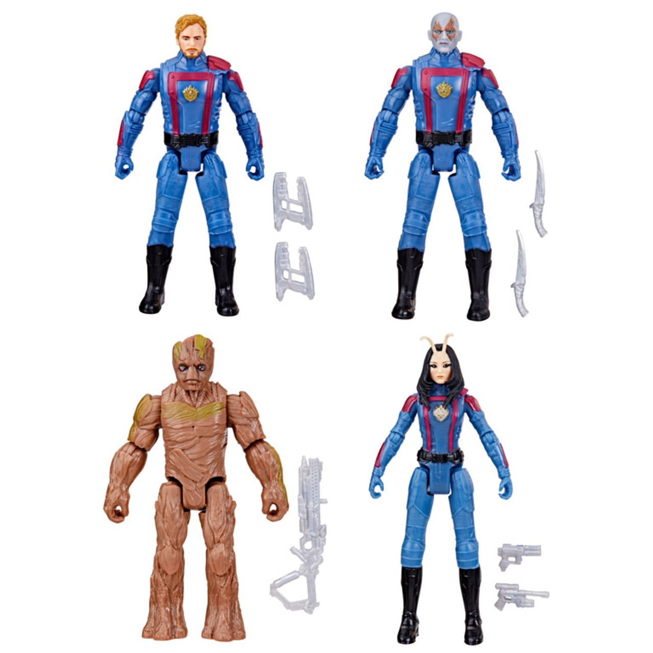 Marvel Studios' Guardians of the Galaxy Vol. 3 4-inch Action Figures 